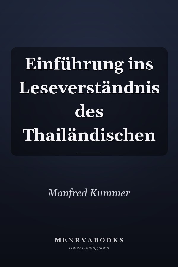 Einführung ins Leseverständnis des Thailändischen