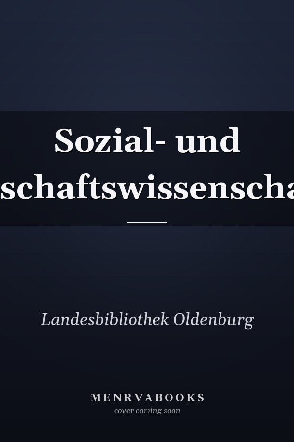 Sozial- und Wirtschaftswissenschaften