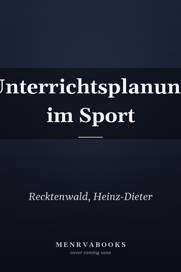 Unterrichtsplanung im Sport