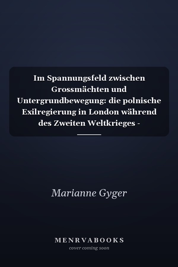 Im Spannungsfeld zwischen Grossmächten und Untergrundbewegung: die polnische Exilregierung in London während des Zweiten Weltkrieges - Bemühungen der polnischen Exilregierung um die Erhaltung demokratischer Strukturen im Nachkriegs-Polen. Vom Abbruch polnisch-sowjetischer Beziehungen im Sommer 1943 bis zu den Folgen der Jaltakonferenz 1945