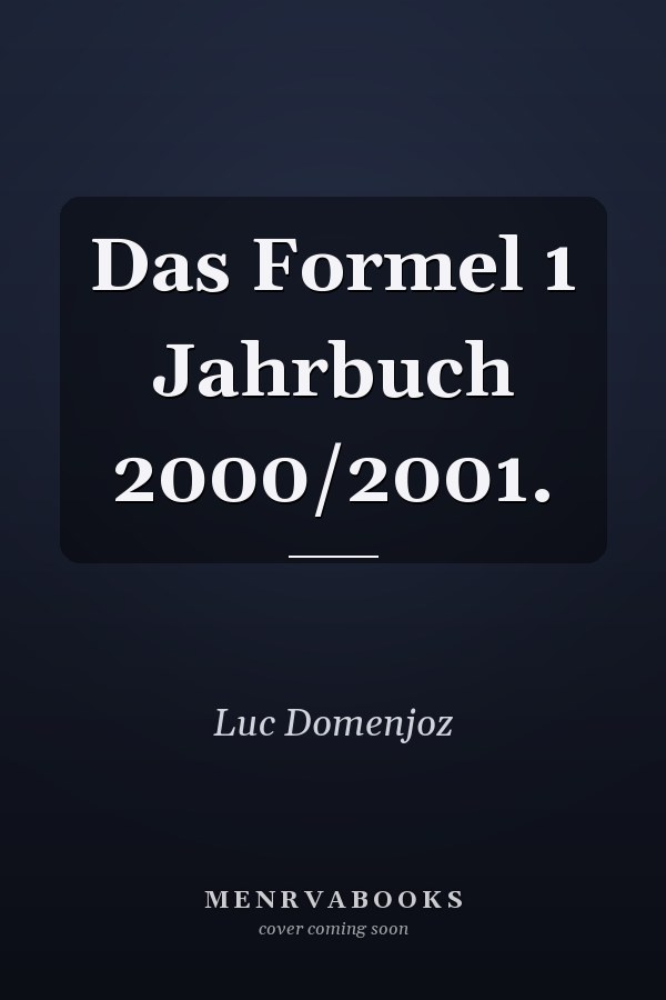 Das Formel 1 Jahrbuch 2000/2001.