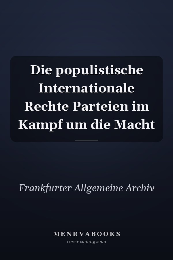 Die populistische Internationale Rechte Parteien im Kampf um die Macht