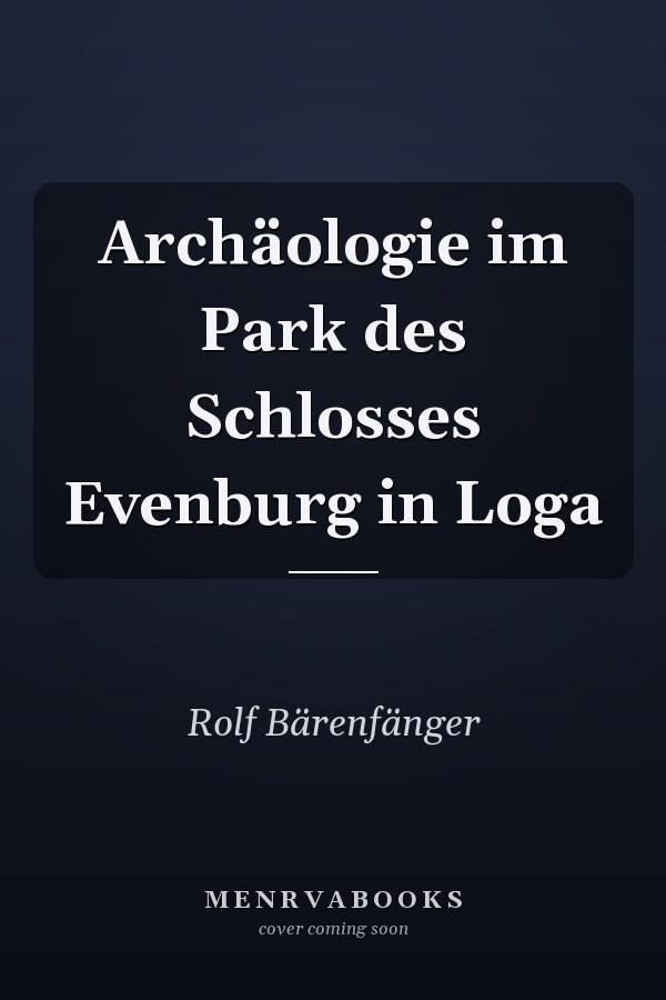 Archäologie im Park des Schlosses Evenburg in Loga