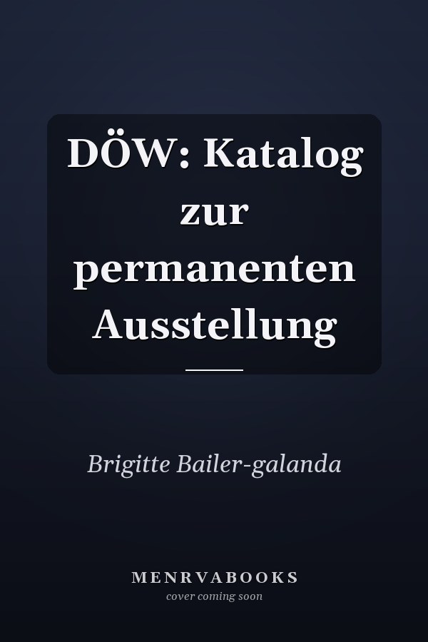 DÖW: Katalog zur permanenten Ausstellung