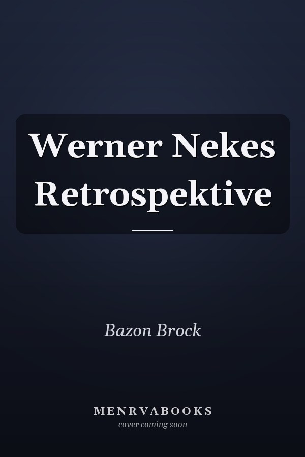 Werner Nekes Retrospektive