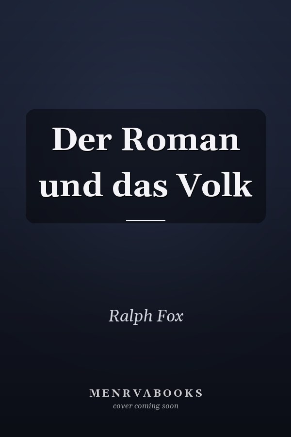 Der Roman und das Volk