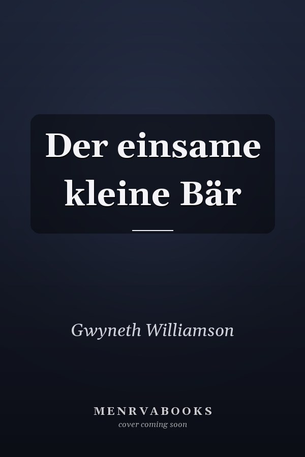 Der einsame kleine Bär
