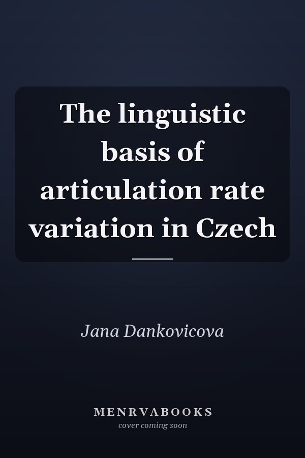 The linguistic basis of articulation rate variation in Czech