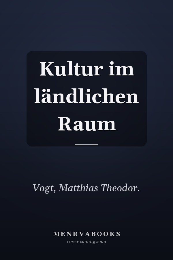 Kultur im ländlichen Raum