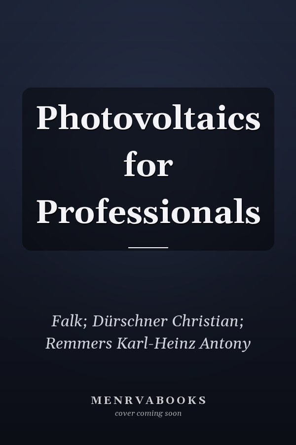 Photovoltaics for Professionals