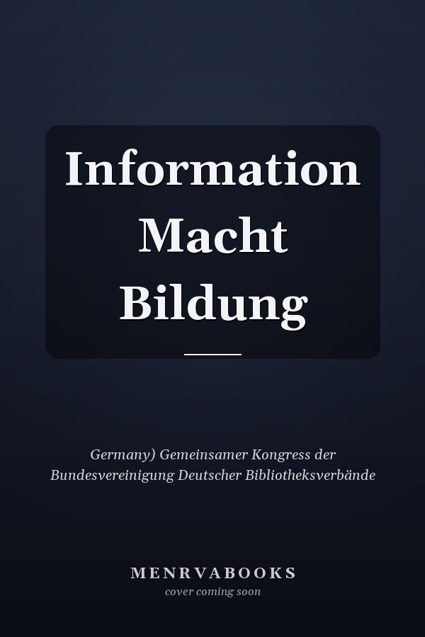 Information Macht Bildung