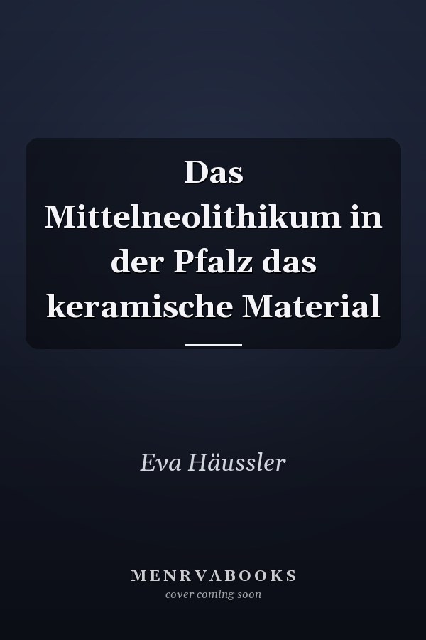 Das Mittelneolithikum in der Pfalz das keramische Material