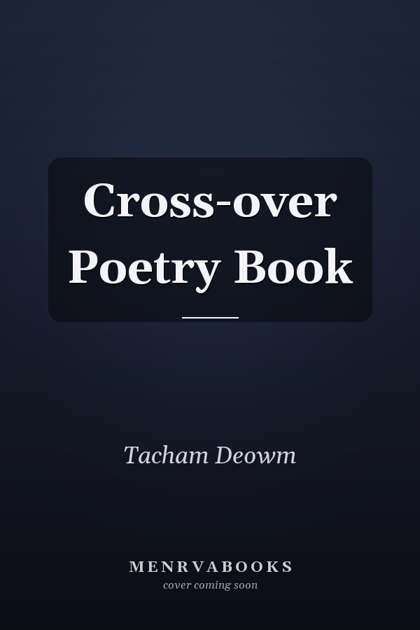 Cross-over Poetry Book