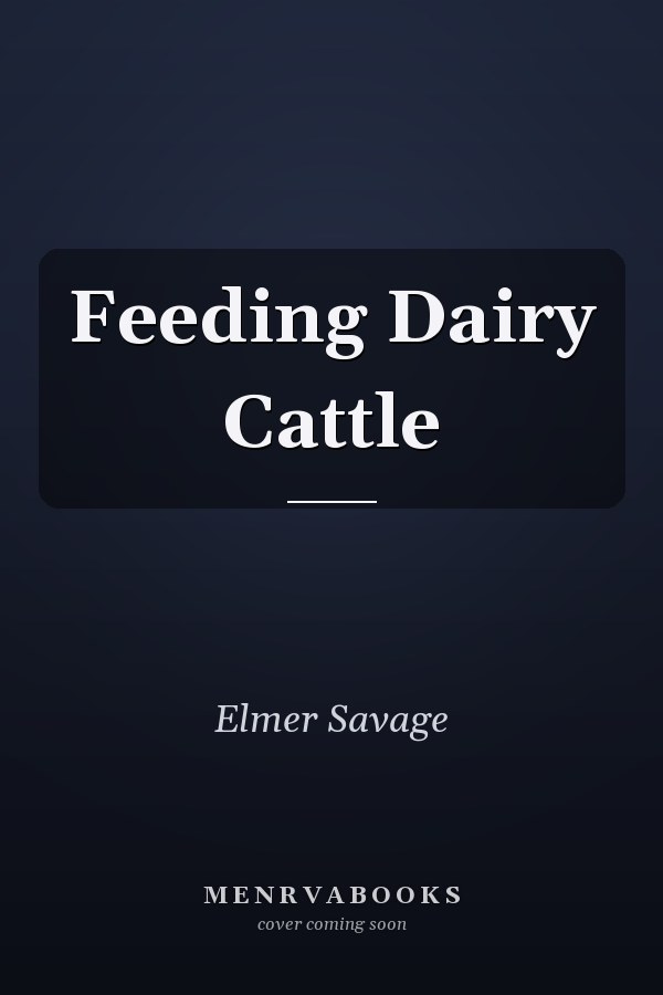 Feeding Dairy Cattle