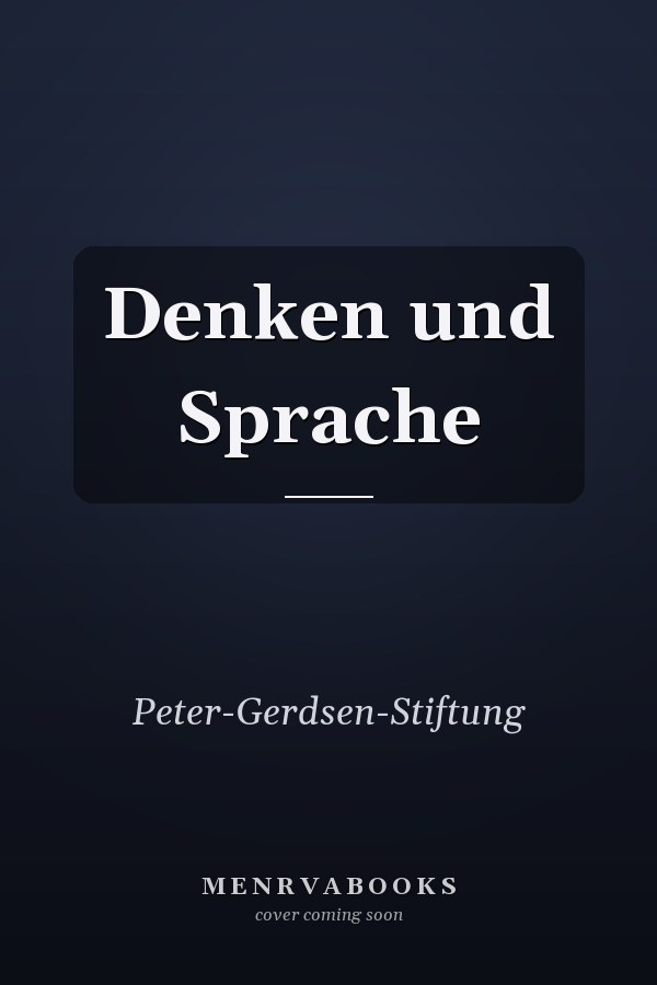 Denken und Sprache