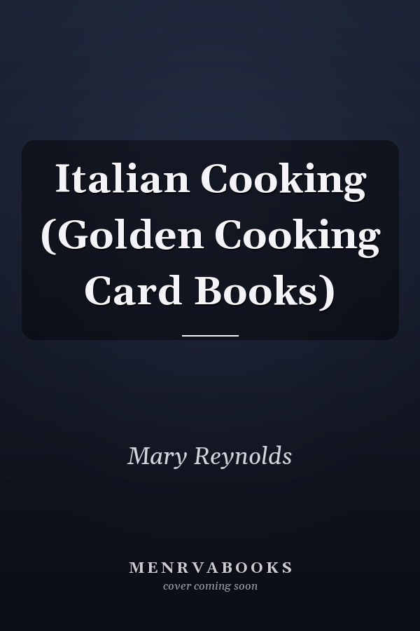 Italian Cooking (Golden Cooking Card Books)