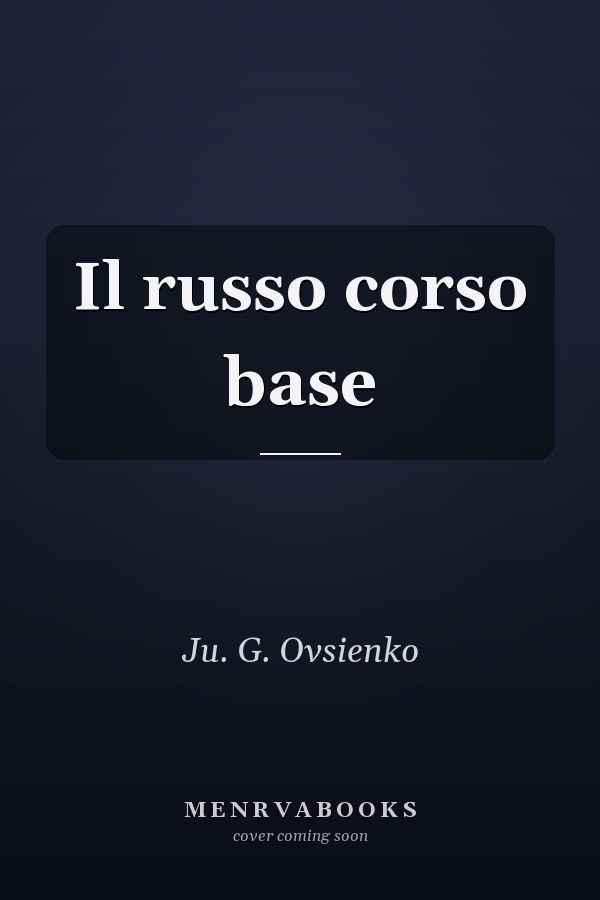 Il russo corso base