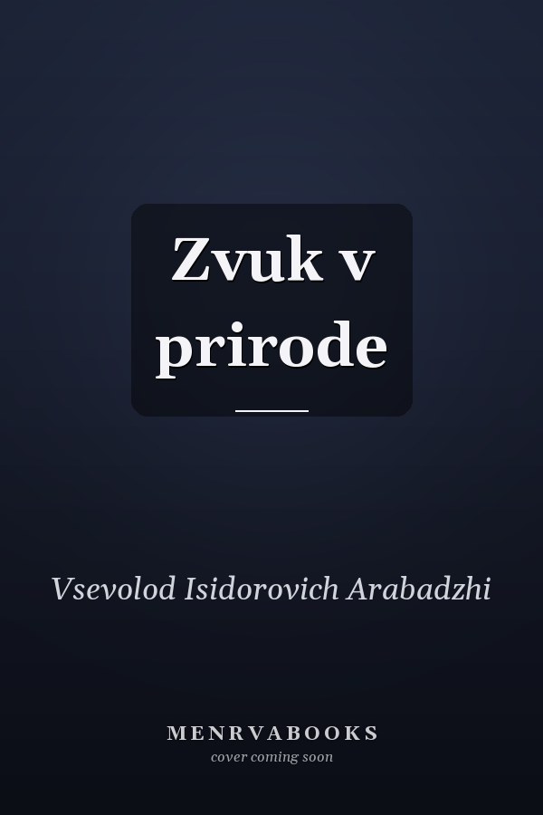 Zvuk v prirode