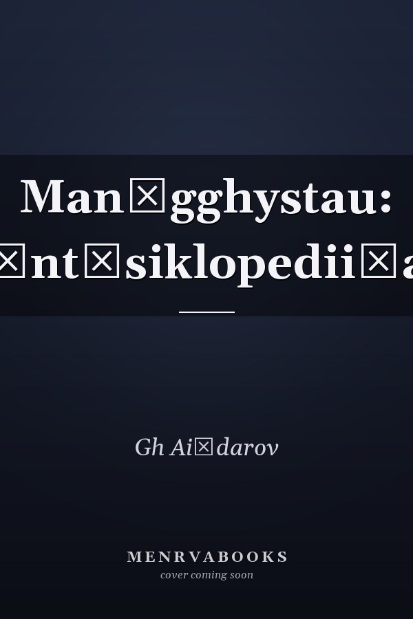 Man͡gghystau: ėnt͡siklopedii͡a