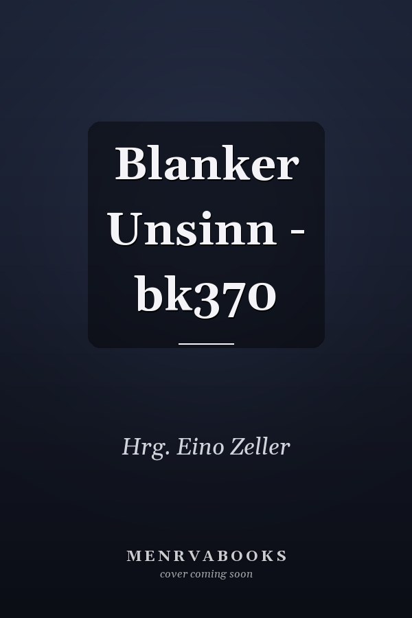 Blanker Unsinn - bk370