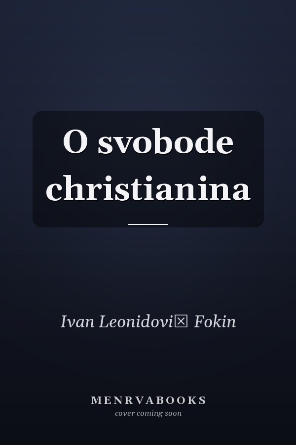 O svobode christianina