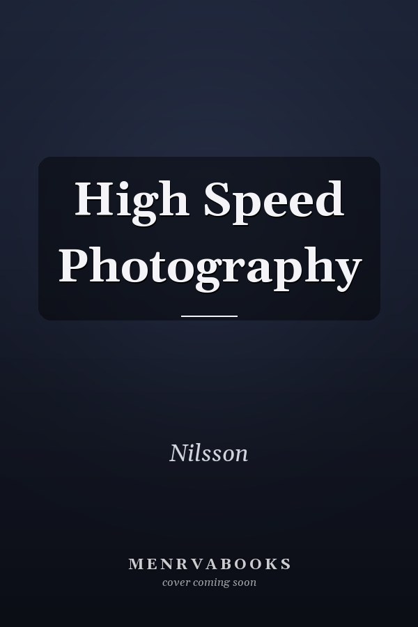 High Speed Photography