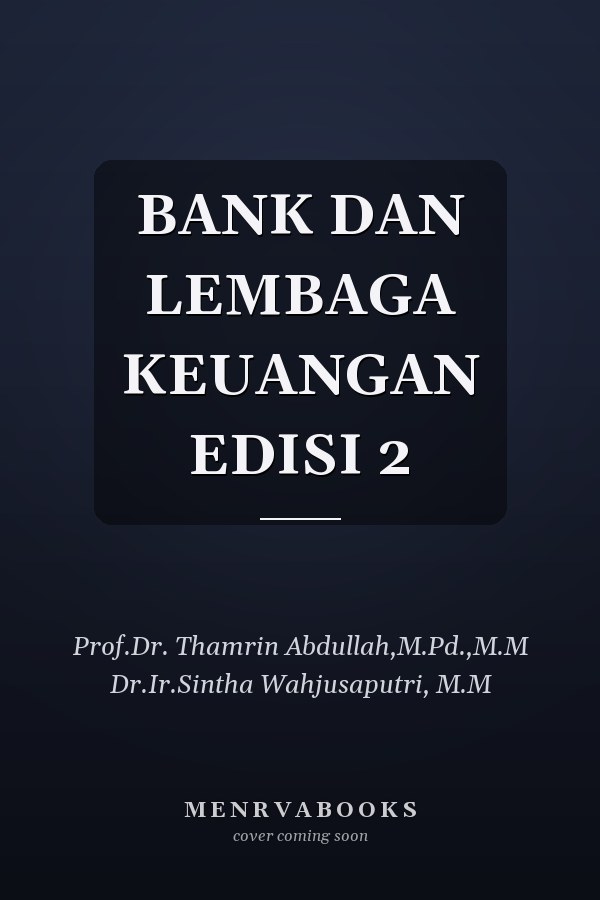 BANK DAN LEMBAGA KEUANGAN EDISI 2