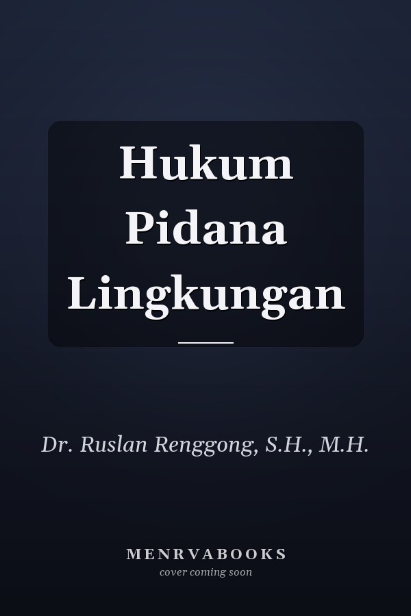 Hukum Pidana Lingkungan