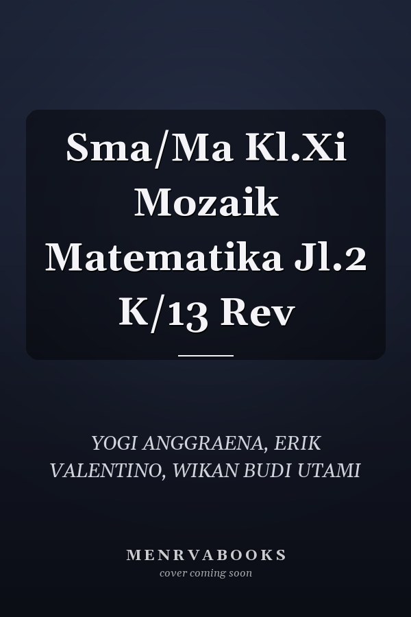 Sma/Ma Kl.Xi Mozaik Matematika Jl.2 K/13 Rev