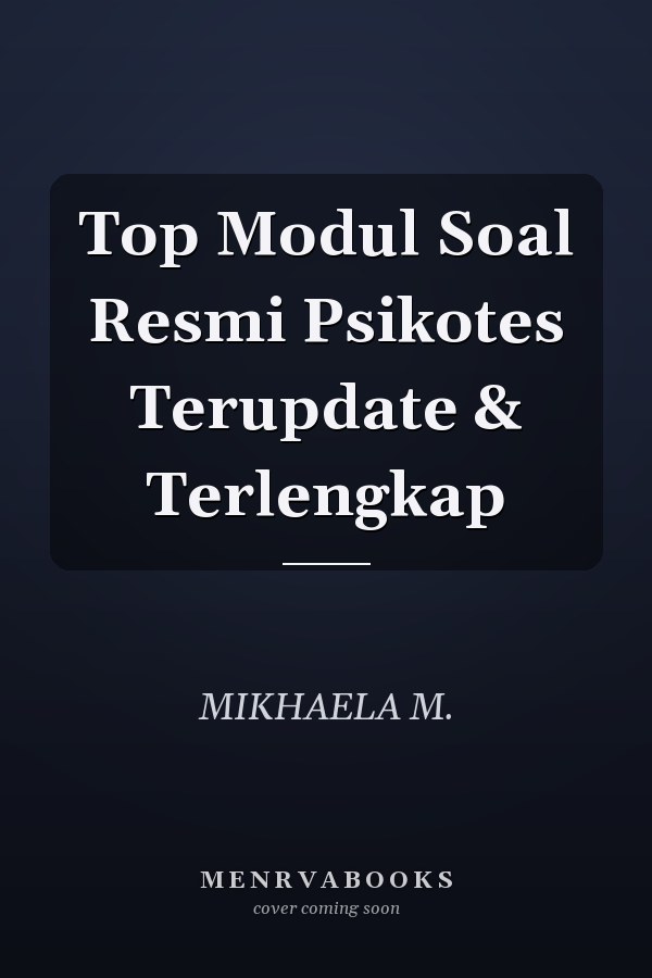 Top Modul Soal Resmi Psikotes Terupdate & Terlengkap