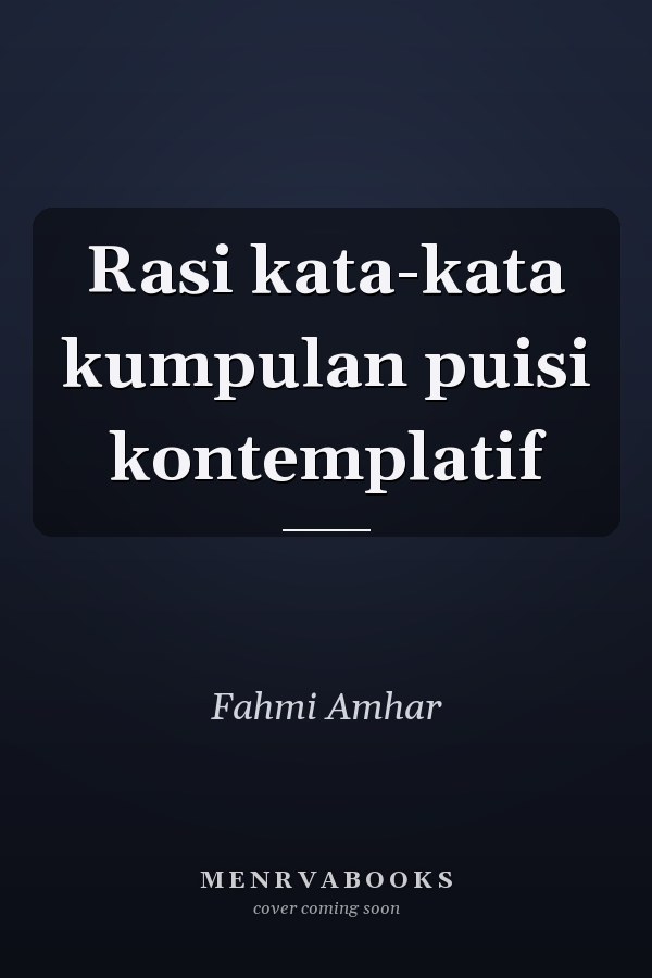 Rasi kata-kata kumpulan puisi kontemplatif