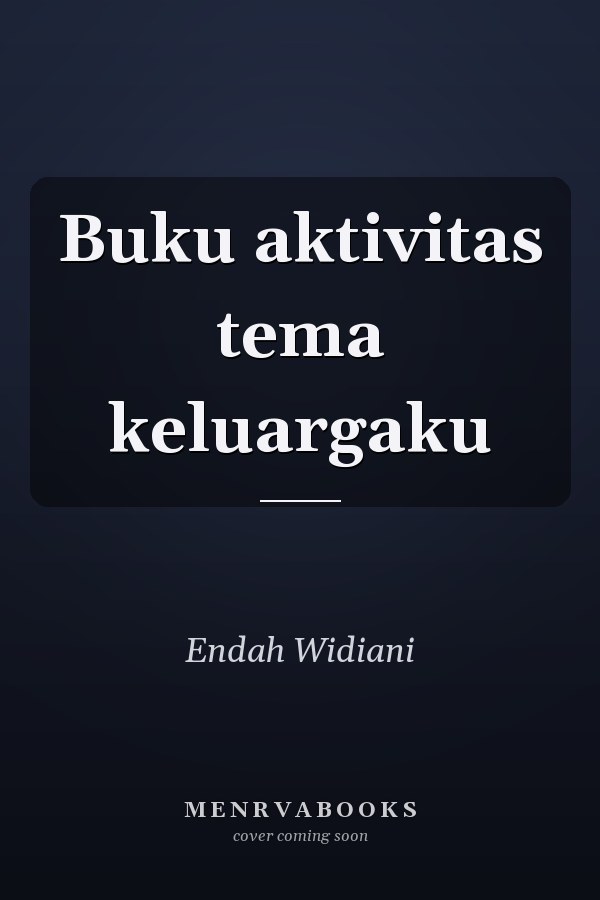 Buku aktivitas tema keluargaku