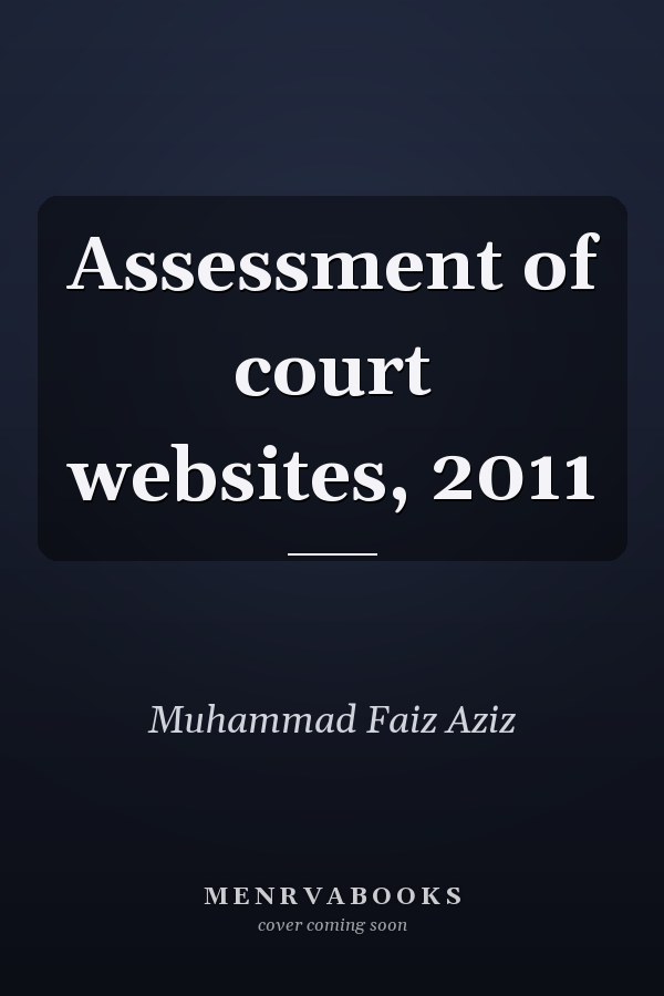 Assessment of court websites, 2011