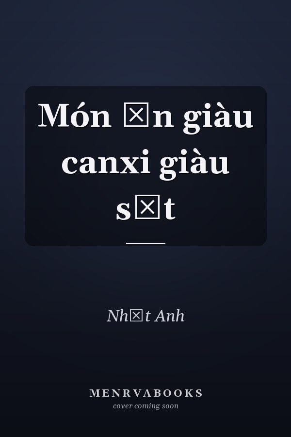 Món ăn giàu canxi giàu sắt