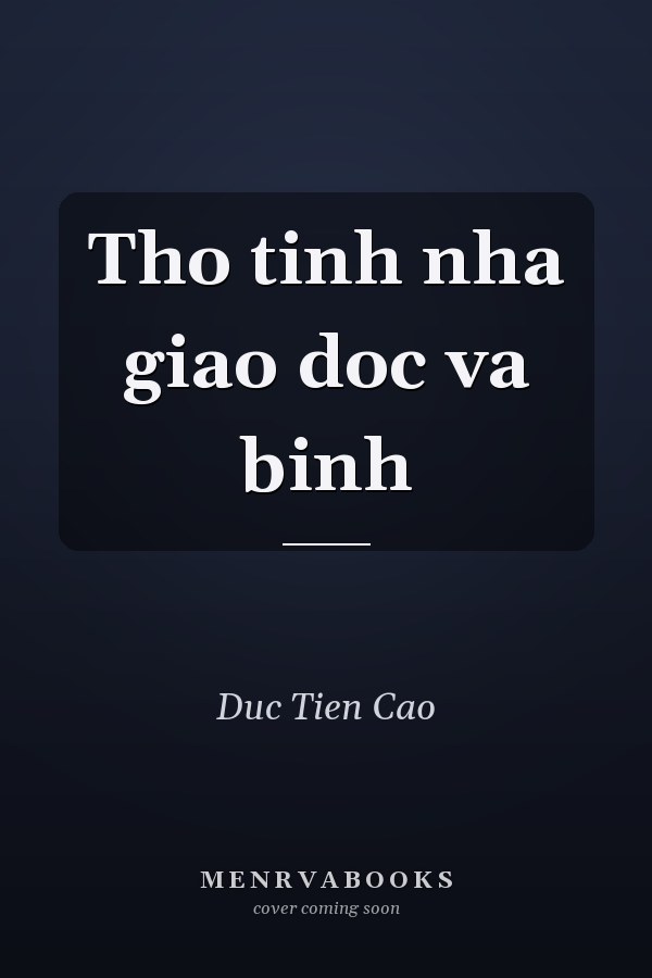 Tho tinh nha giao doc va binh