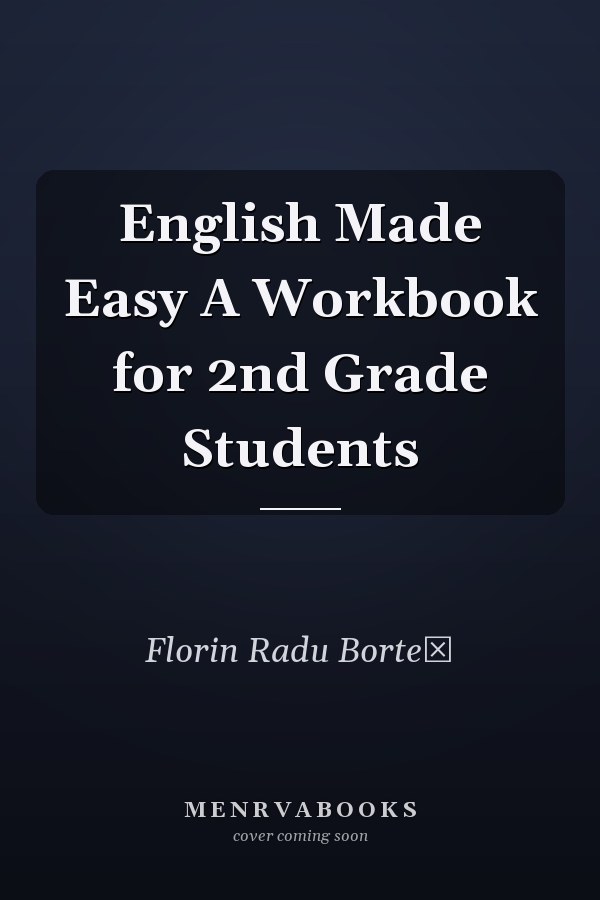 English Made Easy A Workbook for 2nd Grade Students