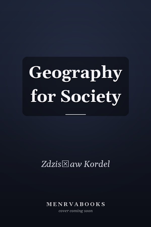 Geography for Society