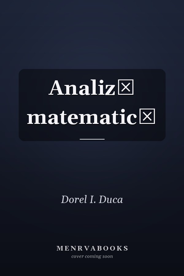 Analiză matematică