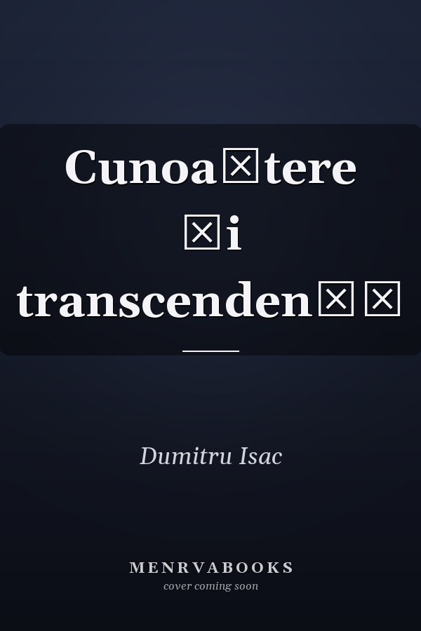 Cunoaştere şi transcendenţă