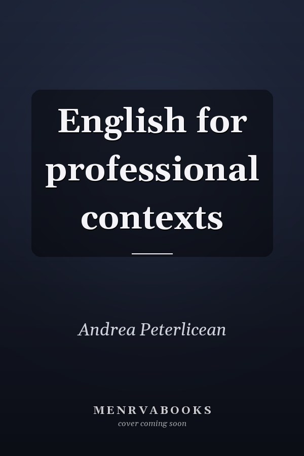 English for professional contexts