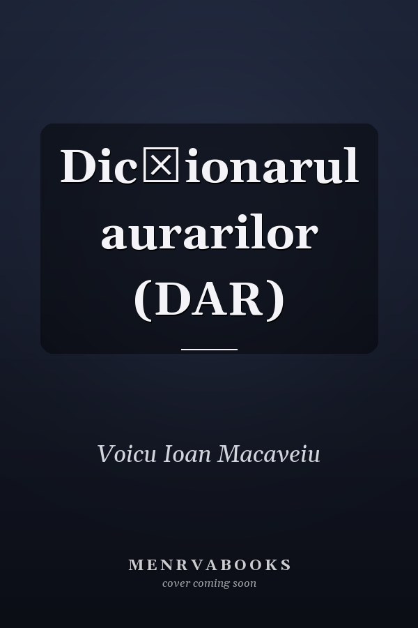 Dicţionarul aurarilor (DAR)