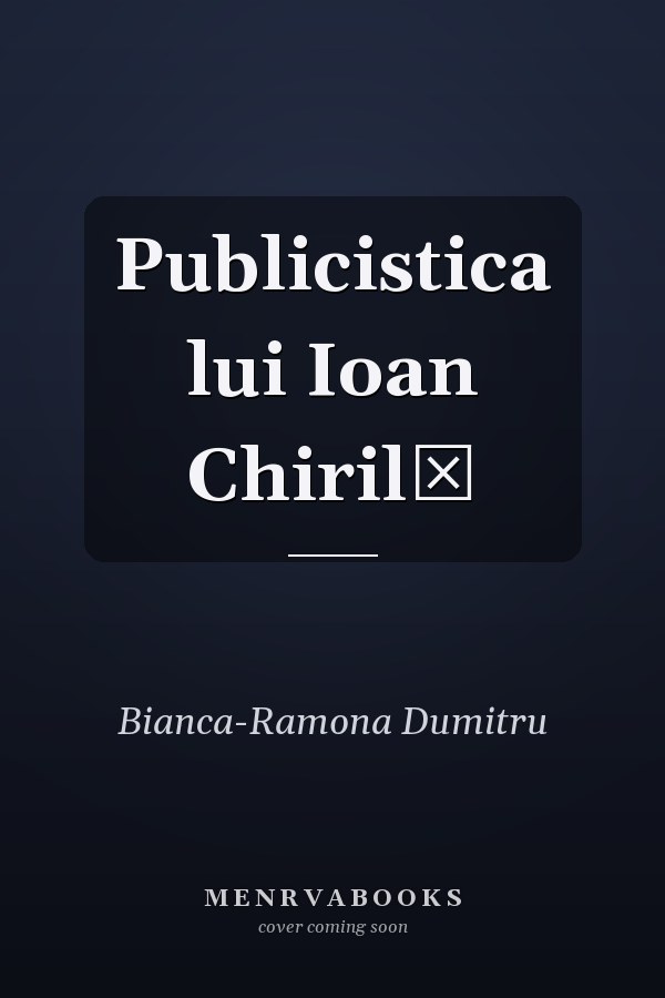 Publicistica lui Ioan Chirilă