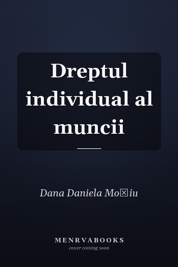 Dreptul individual al muncii