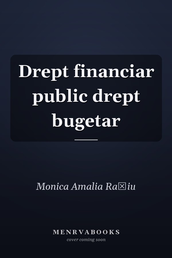 Drept financiar public drept bugetar