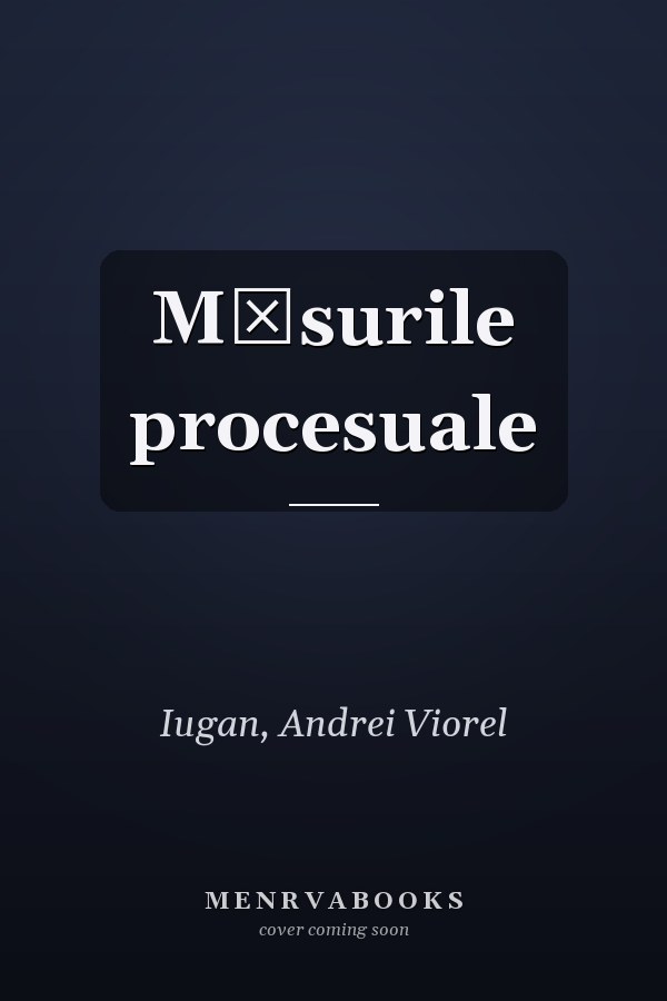 Măsurile procesuale