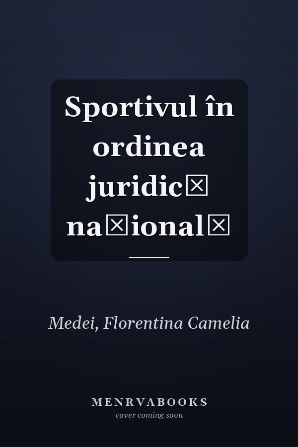 Sportivul în ordinea juridică națională