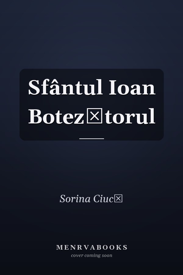 Sfântul Ioan Botezătorul