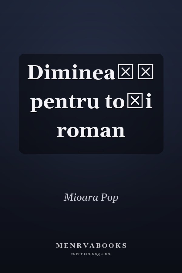 Dimineaţă pentru toţi roman