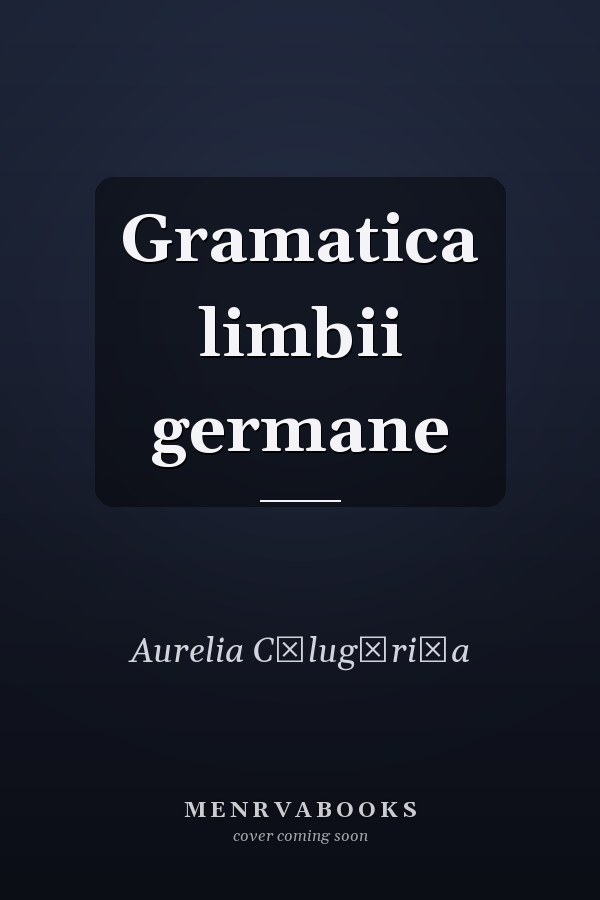 Gramatica limbii germane