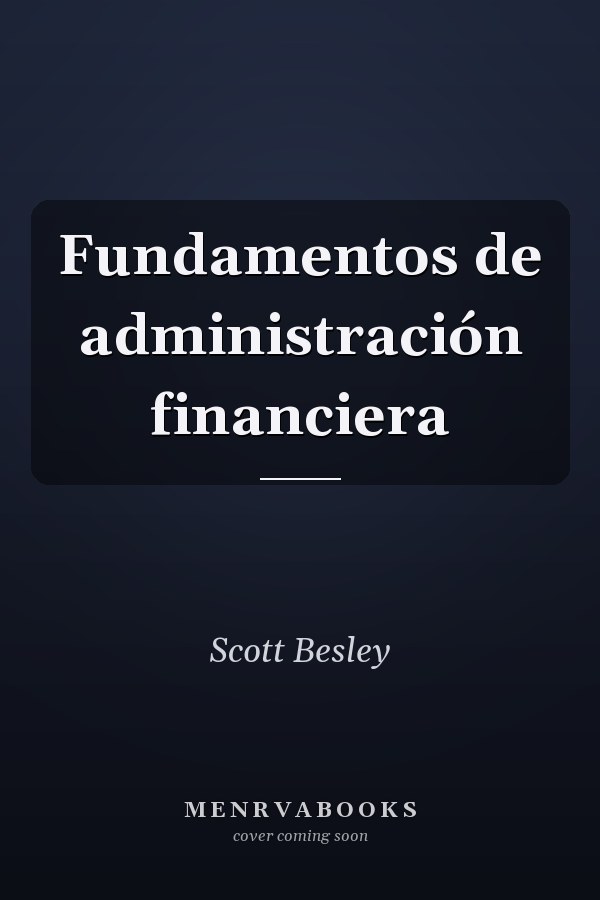 Fundamentos de administración financiera